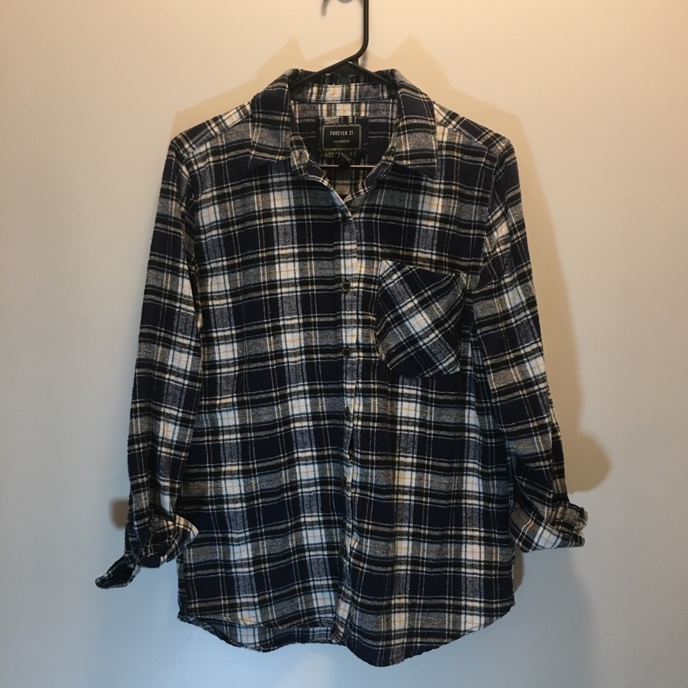 Plaid Flannel Shirt